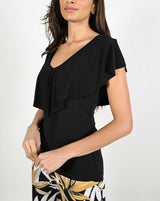 Frank Lyman Ruffle Top