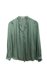 Chemisier en satin / 3 coloris