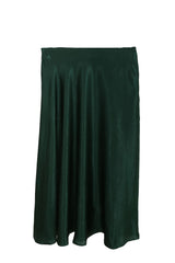 Satin A-line Skirt / 3 Colours