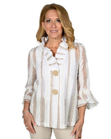 FRANK LYMAN Sheer Jacket