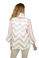 FRANK LYMAN Sheer Jacket