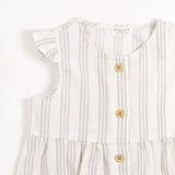 Petit Lem Dress Set / Sage linen