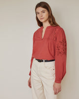 Blouse brodée Yerse