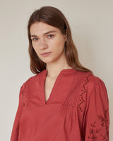 Blouse brodée Yerse