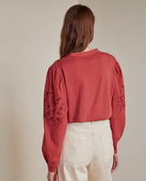 Blouse brodée Yerse