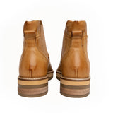 Handmade Leather Boots / Goldenrod