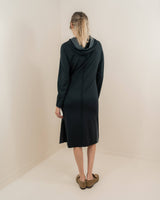 Uchuu Hooded Dress / Black