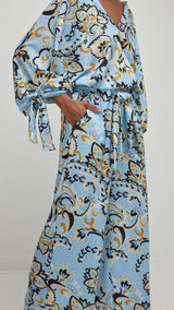 Uchuu Print Palazzo Pant