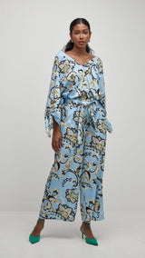 Uchuu Print Palazzo Pant