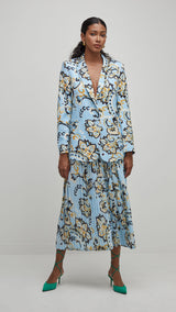 Uchuu Print Blazer / Paisley Multi