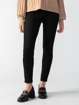 Sanctuary Runway Legging / Black Suede