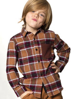 Boys Plaid Shirt
