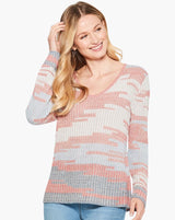 Nic & Zoe Terracotta Sky Sweater