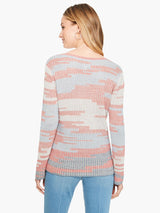 Nic & Zoe Terracotta Sky Sweater