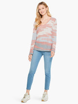 Nic & Zoe Terracotta Sky Sweater