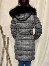 Etage Stretch Hooded Parka - Petit Check