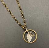 Leaves Karley Smith Handmade Pendant