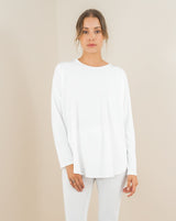 Uchuu Long Sleeve Layering Top / Milk