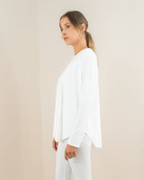 Uchuu Long Sleeve Layering Top / Milk