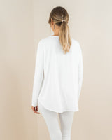 Uchuu Long Sleeve Layering Top / Milk