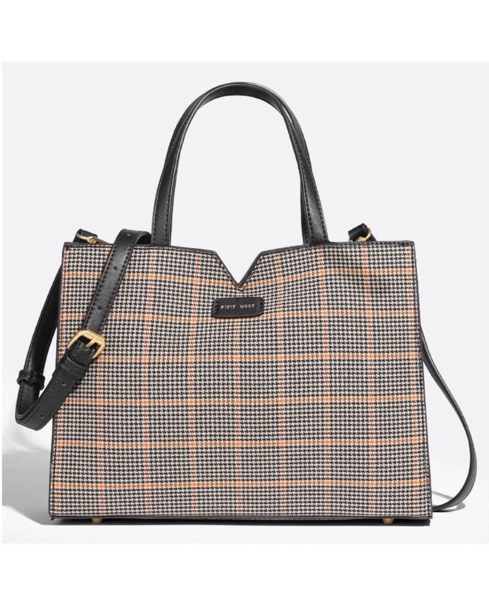 Pixie Mood Aurora Satchel Tartan