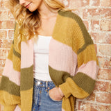 Ricci Striped Cardigan