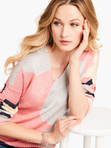 Nic & Zoe Citrus Splash Sweater