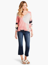 Nic & Zoe Citrus Splash Sweater