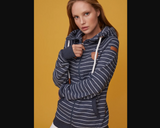 Wanakome Hera Hoodie / Navy Stripe
