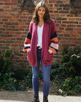 Allie Striped Cardigan