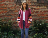 Allie Striped Cardigan