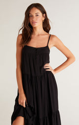 Z Supply Waverly Maxi Dress / Black