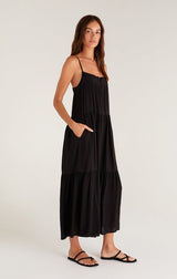 Z Supply Waverly Maxi Dress / Black