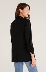 Z Supply Cinema Twill Blazer / Black