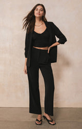 Z Supply Cinema Twill Blazer / Black