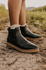 Handmade Leather Boots / Black