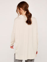 Apricot Pocket Sweater