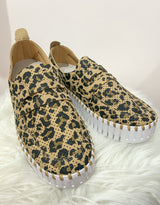 Ilse Platform Tulip / Latte Leopard