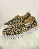 Ilse Platform Tulip / Latte Leopard