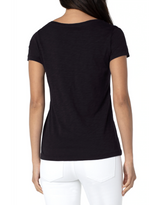 Liverpool V Neck Tee / Black