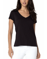 Liverpool V Neck Tee / Black