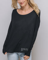 'Lovely' Long Sleeve Tee