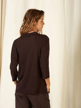 Nile Notched V Sweater