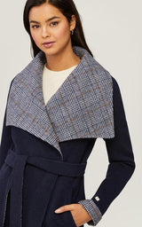Soia & Kyo Bridgette Coat Plaid