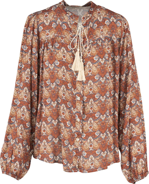 Astrid Harmony Blouse / Autumn Floral