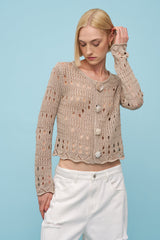 Astrid Runway Cardi / Sand