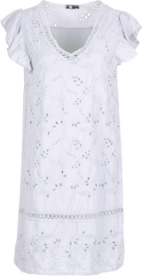 Eyelet Summer Dress  / White