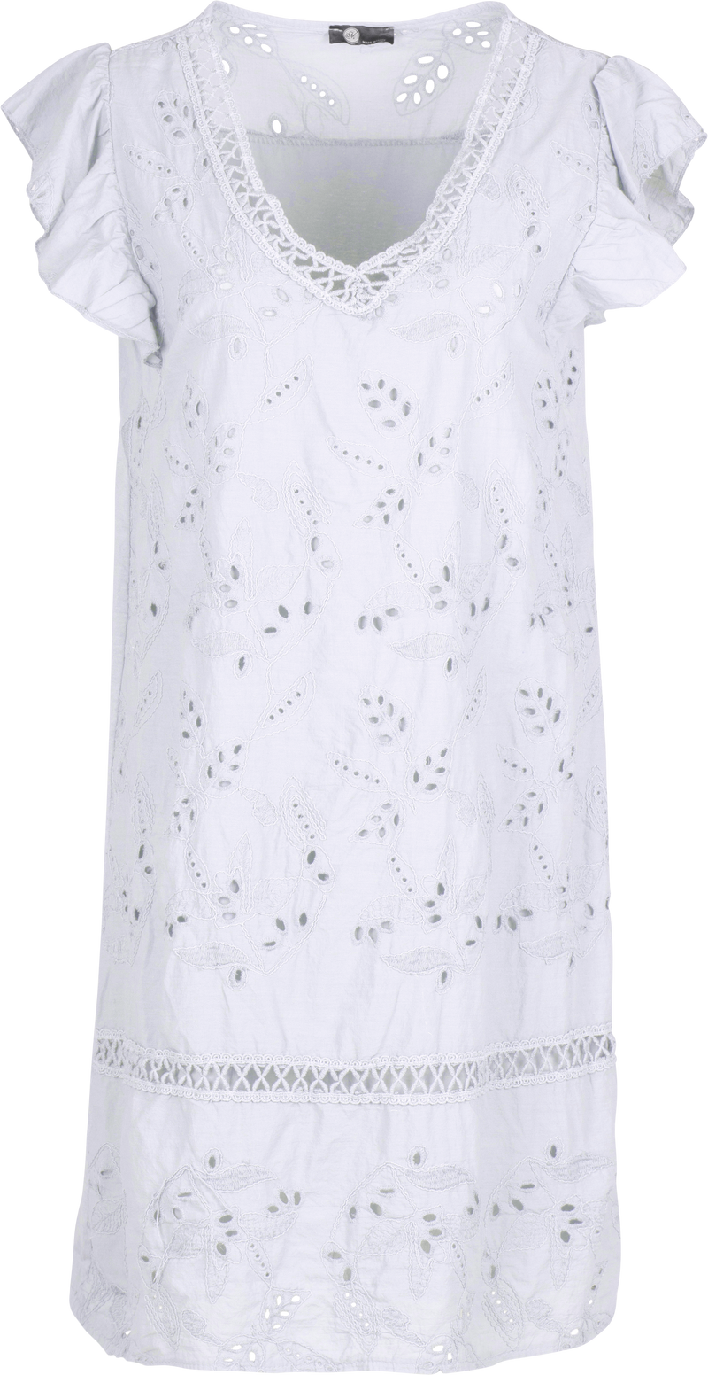 Eyelet Summer Dress  / White