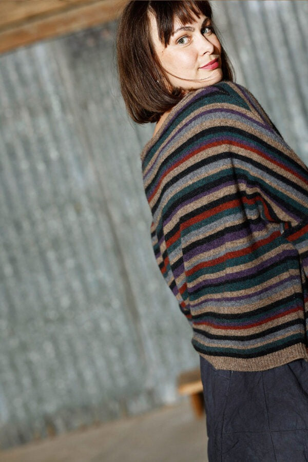 Mansted Zel Yak Sweater /Stripe