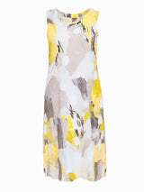 Dolcezza Print Dress / Citron Mist